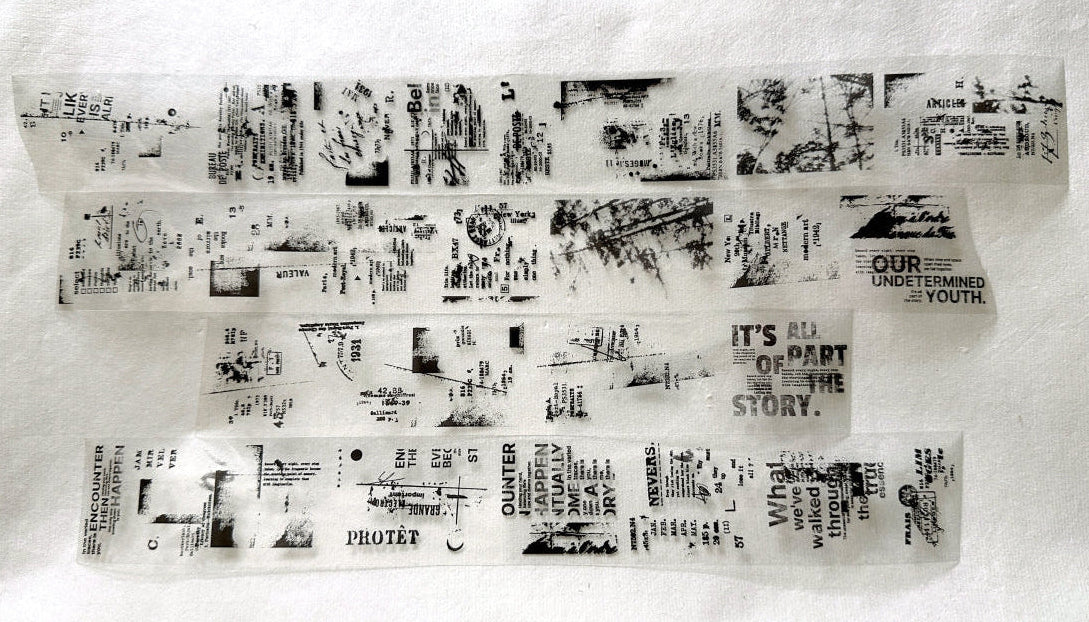 Stationery Instinct - Deconstruct PET tape SAMPLES