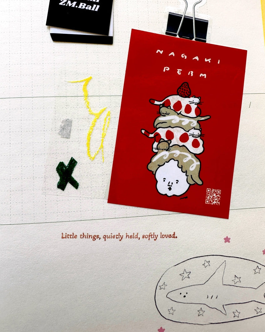 Stationery Instinct - Whimsical PET tape SAMPLES