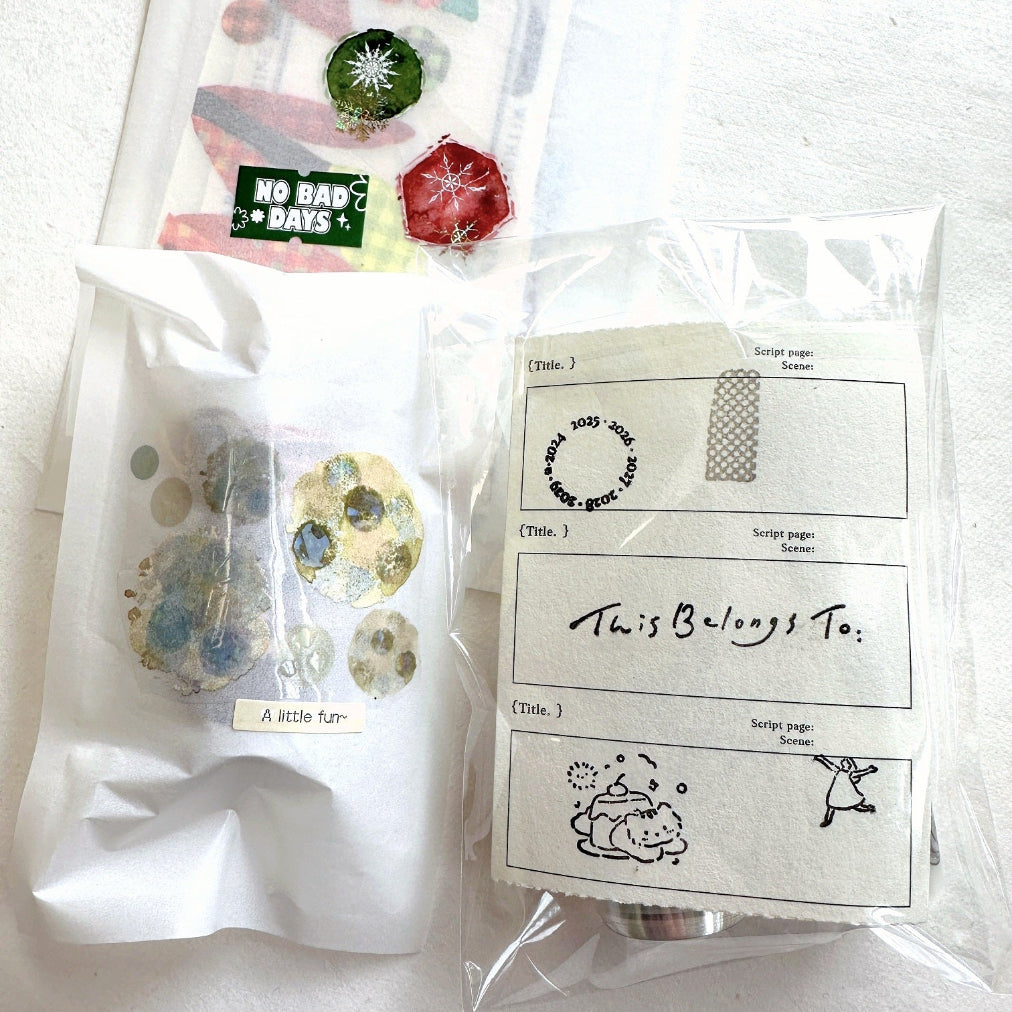 A Kind of Café - This Belongs To rubber stamp