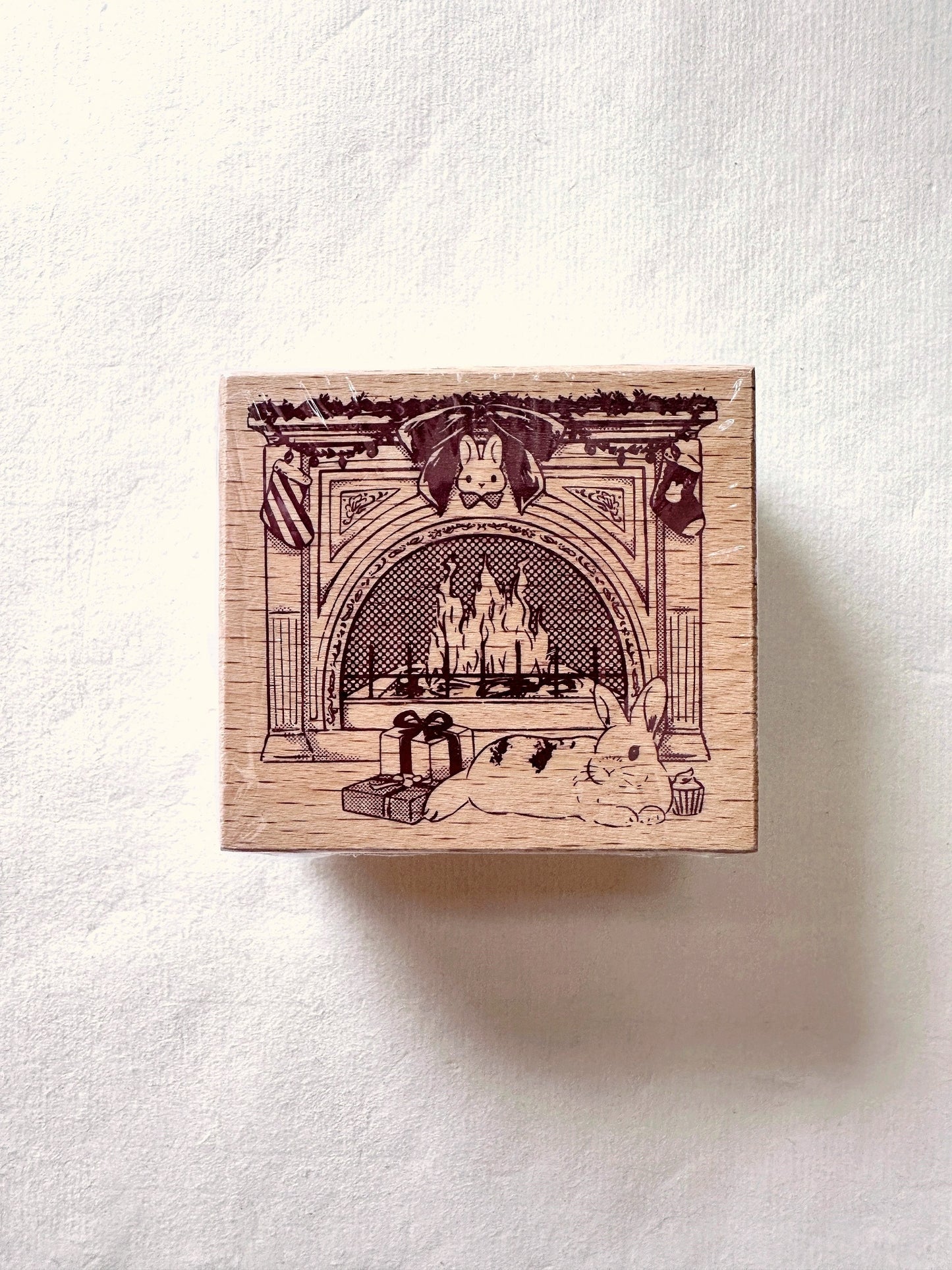 KumaYankee - Christmas Bunny rubber stamps