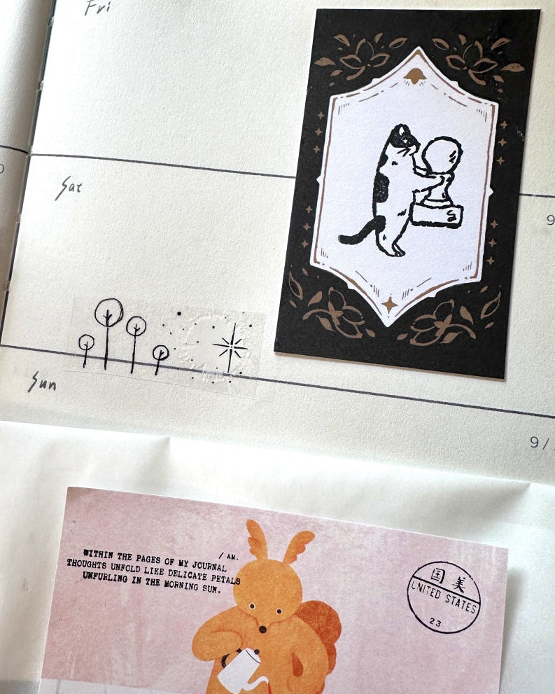 Yamadoro - Maji's Room rubber stamp