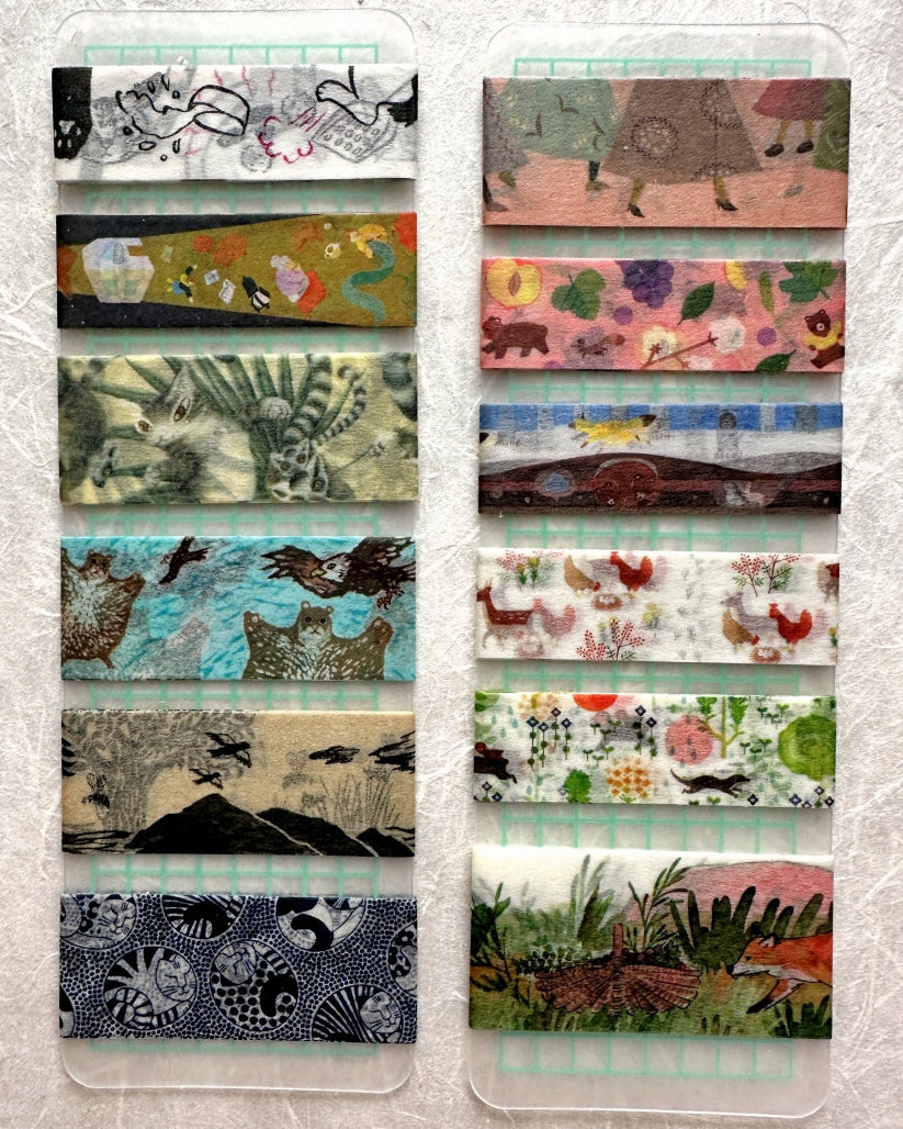 Kiyata - Musasabi washi tape SAMPLES