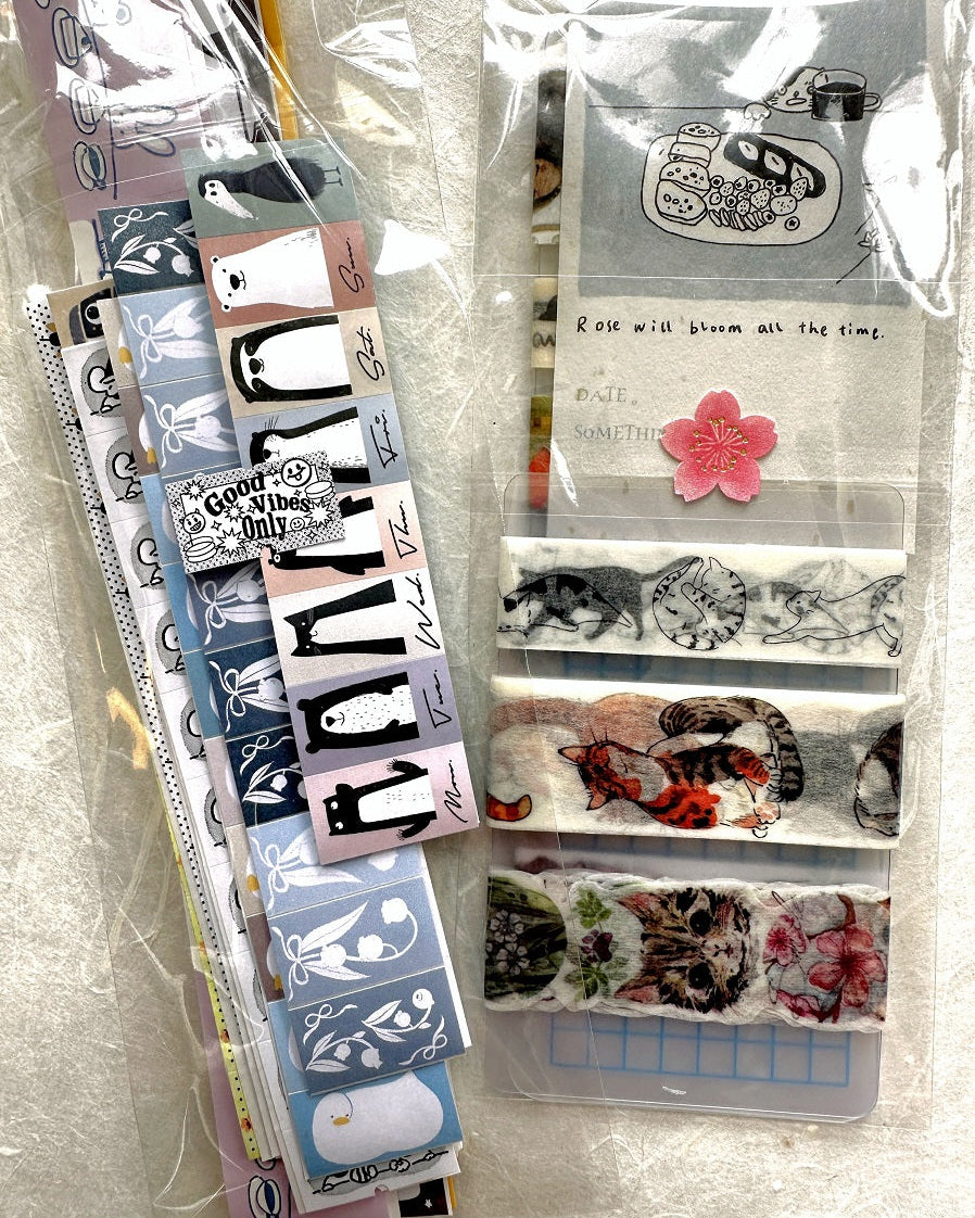 Sky Coffee - Softy Bakery label sticker rolls (3 styles) SAMPLES