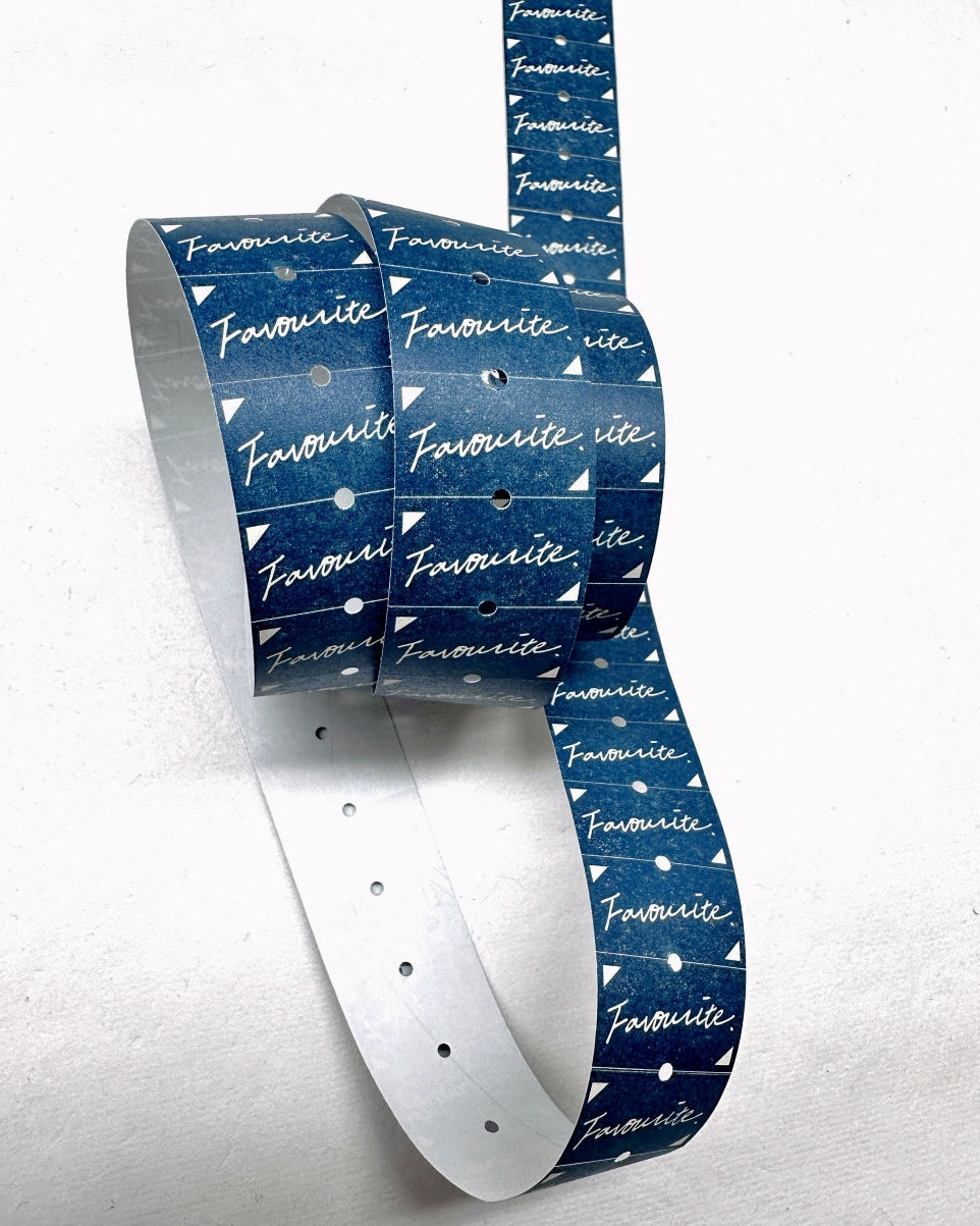 Traveling on Paper - Favourite label sticker roll SAMPLES
