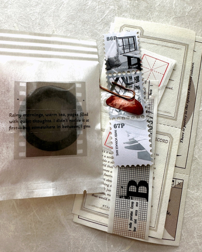 J.A.B. Design - Coffee Beans kiss-cut PET tape SAMPLES