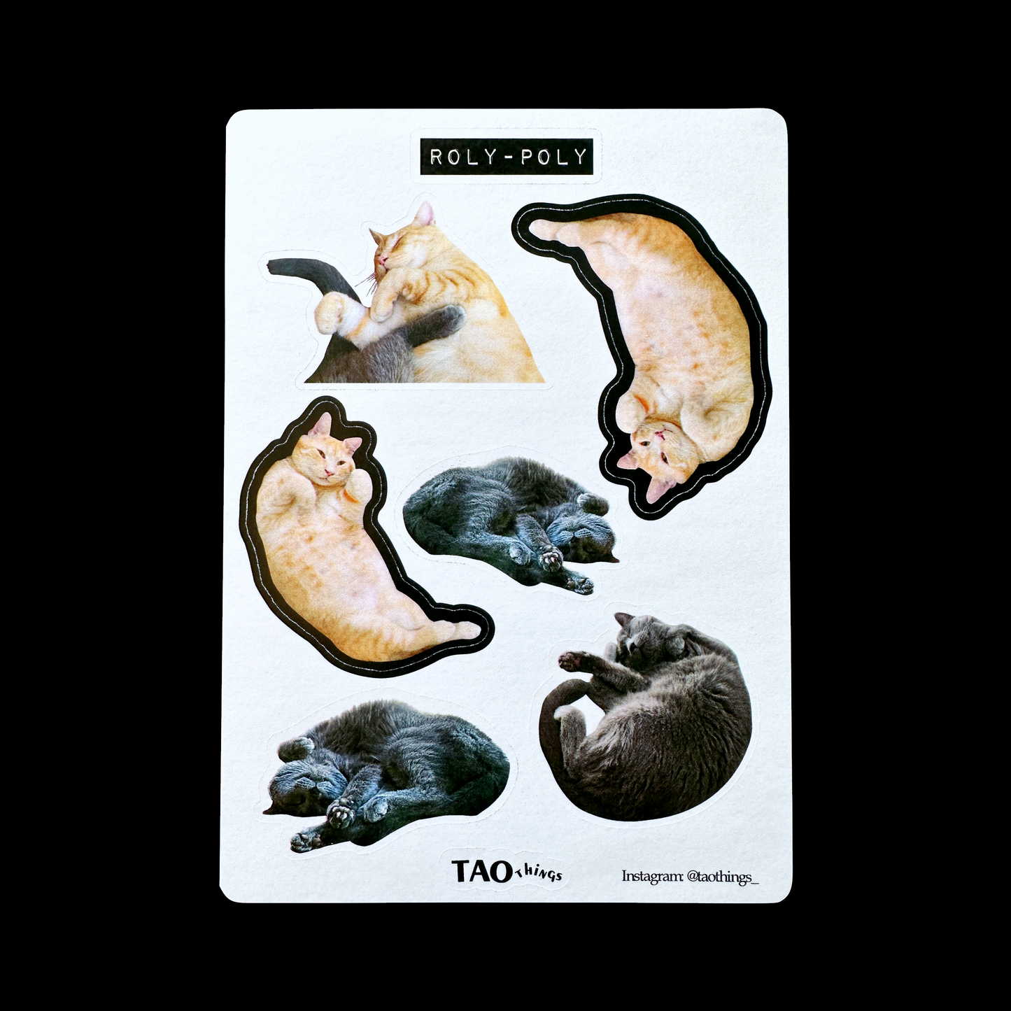 Cat BFF - sticker series by TAOthings Studio