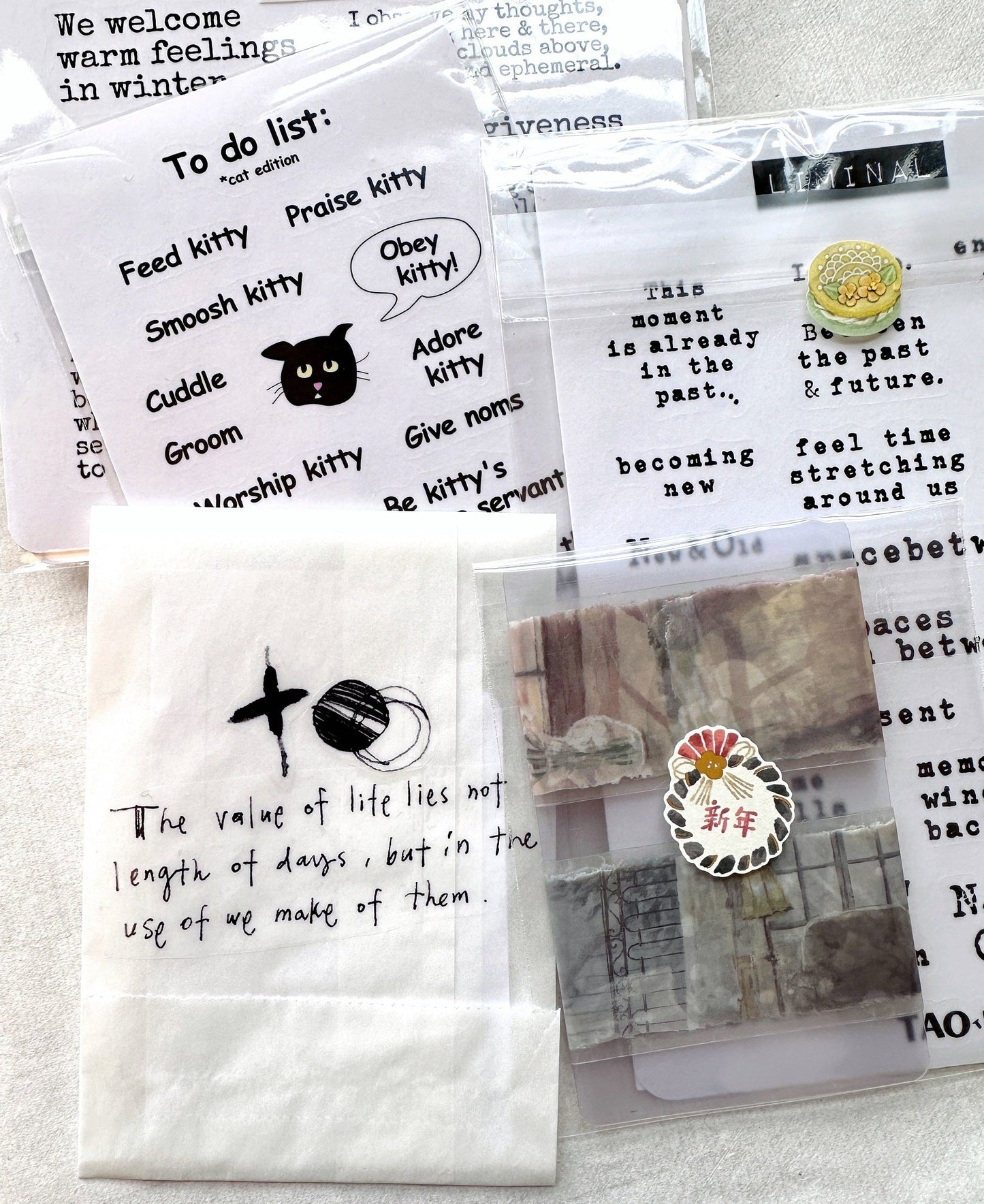 Cat To Do List - sticker sheet by TAOthings Studio