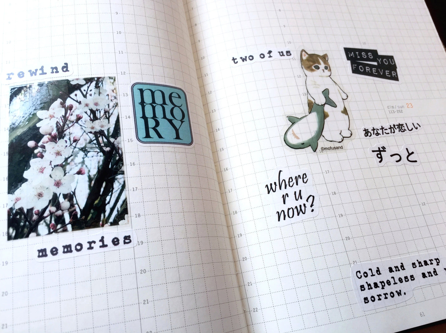 Miss You Forever - sticker sheet by TAOthings Studio