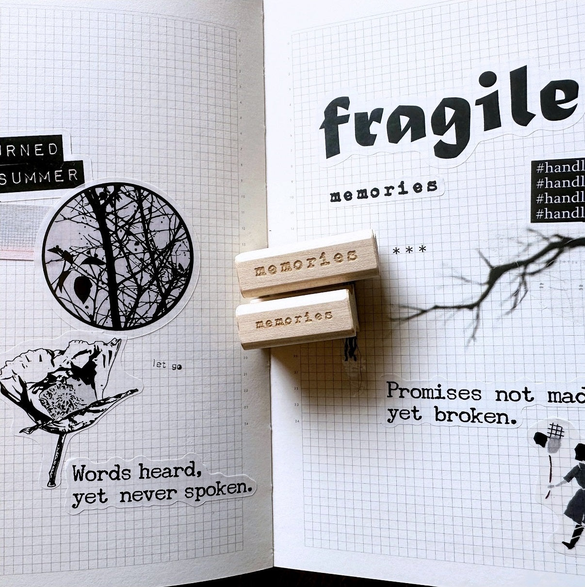 Fragile - sticker sheet by TAOthings Studio