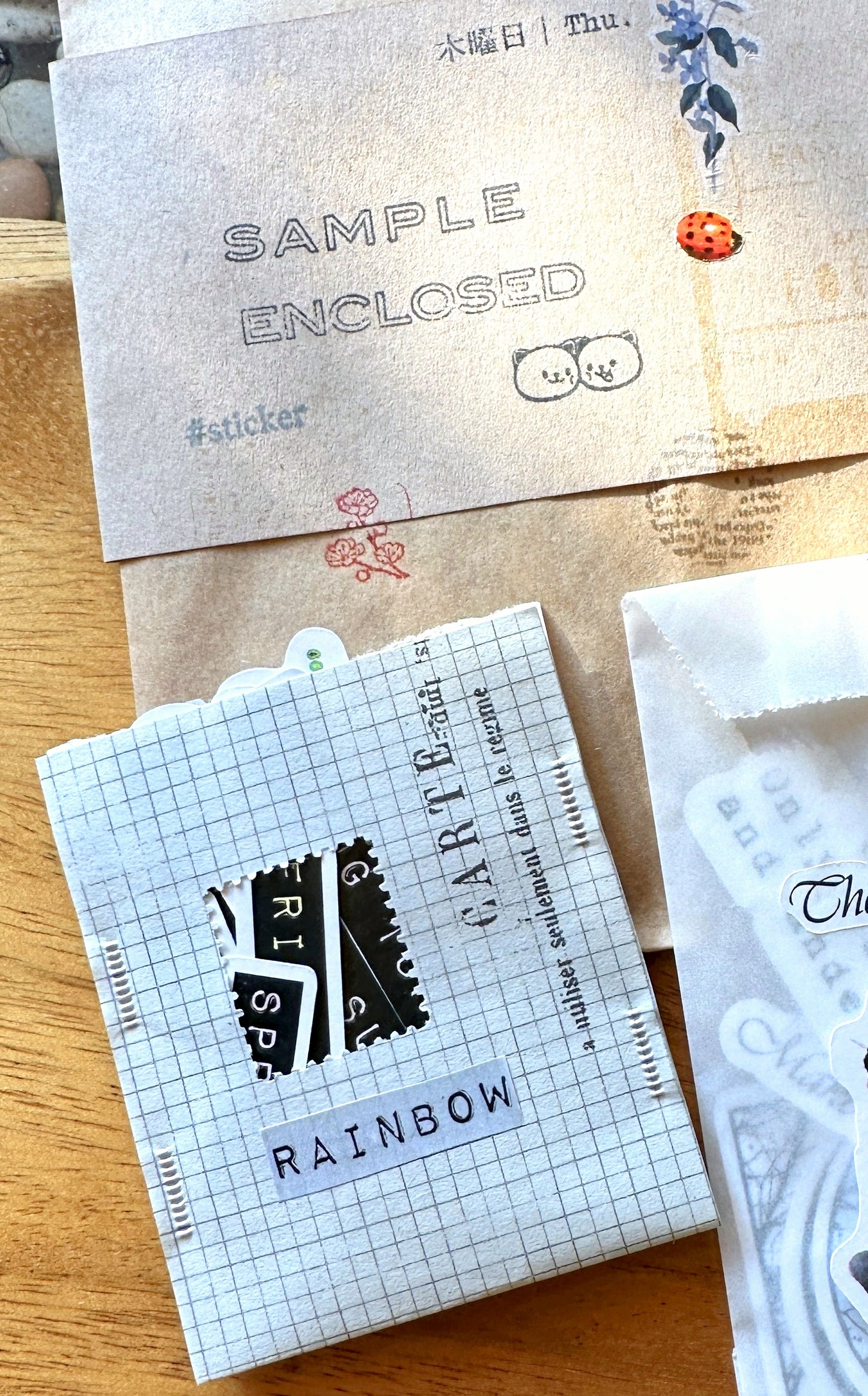 Monochrome Rainbow - sticker sheet by TAOthings Studio