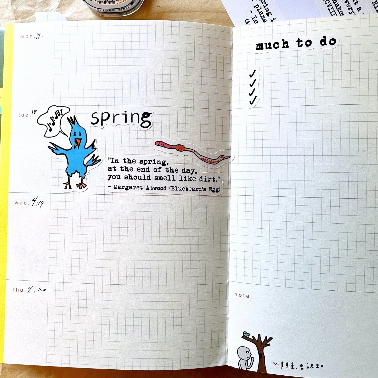 Spring Quotes - sticker sheet by TAOthings Studio