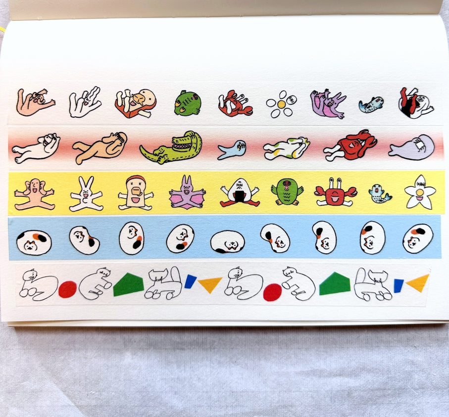 Killdisco - Play Cat washi tape SAMPLES
