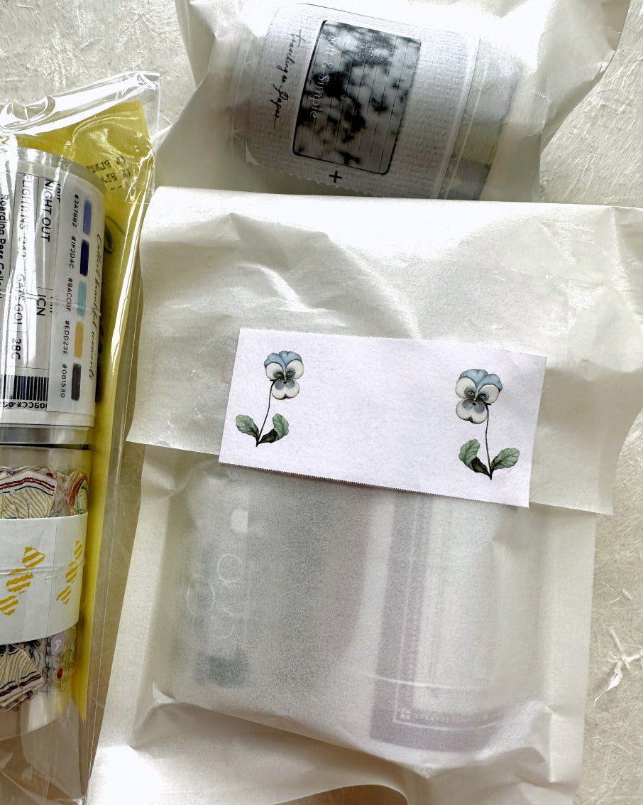 Tegamisha x oudmijin - 15 Pieces of Time petit sticky memo roll SAMPLES