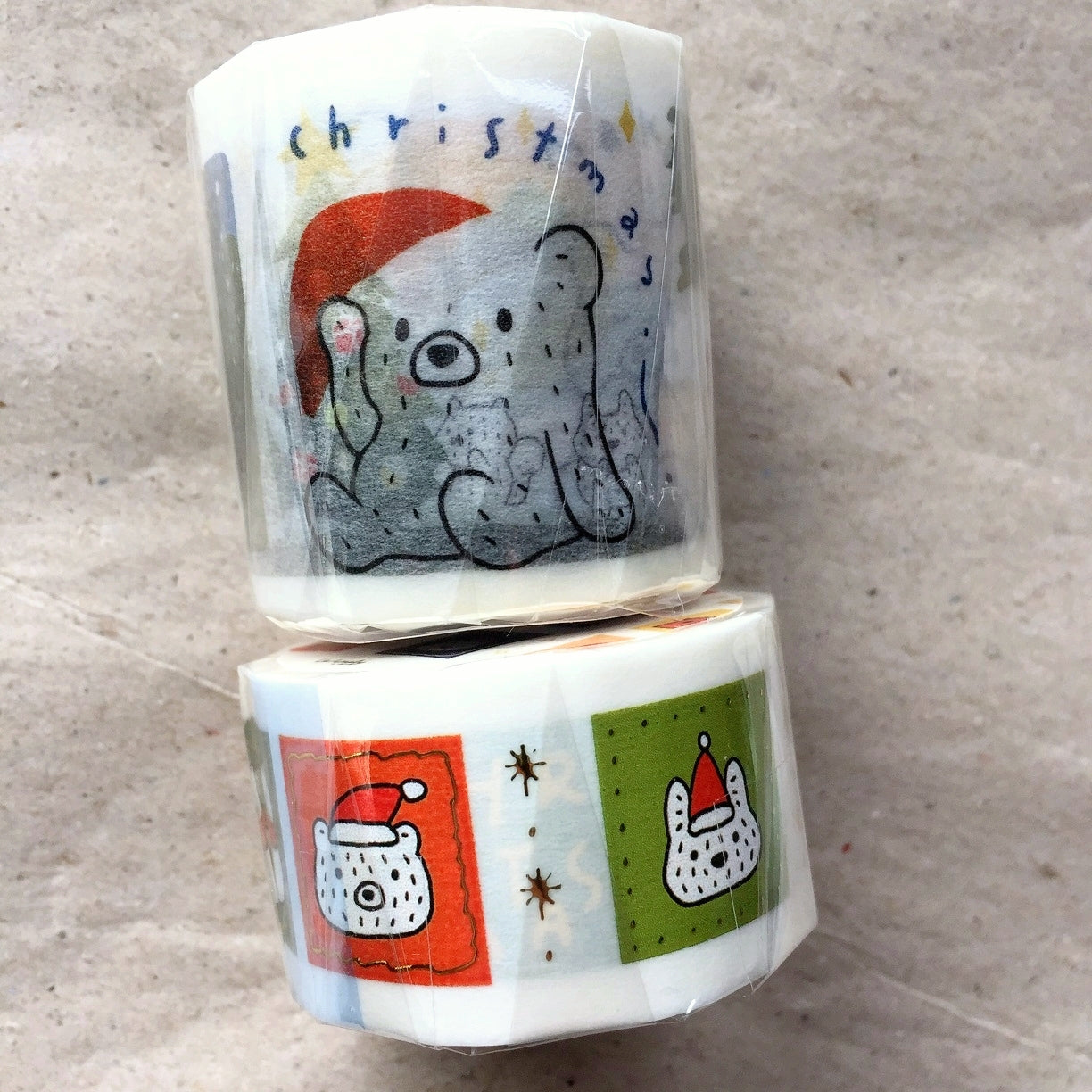 Urtapeprint x Wendy - Easy Xmas bronzed washi tape SAMPLES