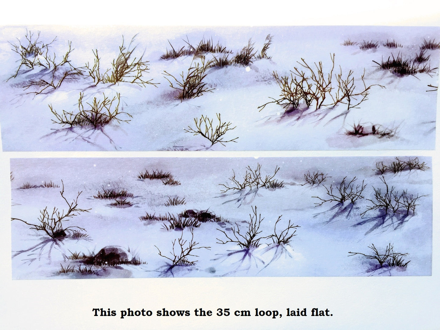OKMT - Snow-Covered Ground washi tape SAMPLES