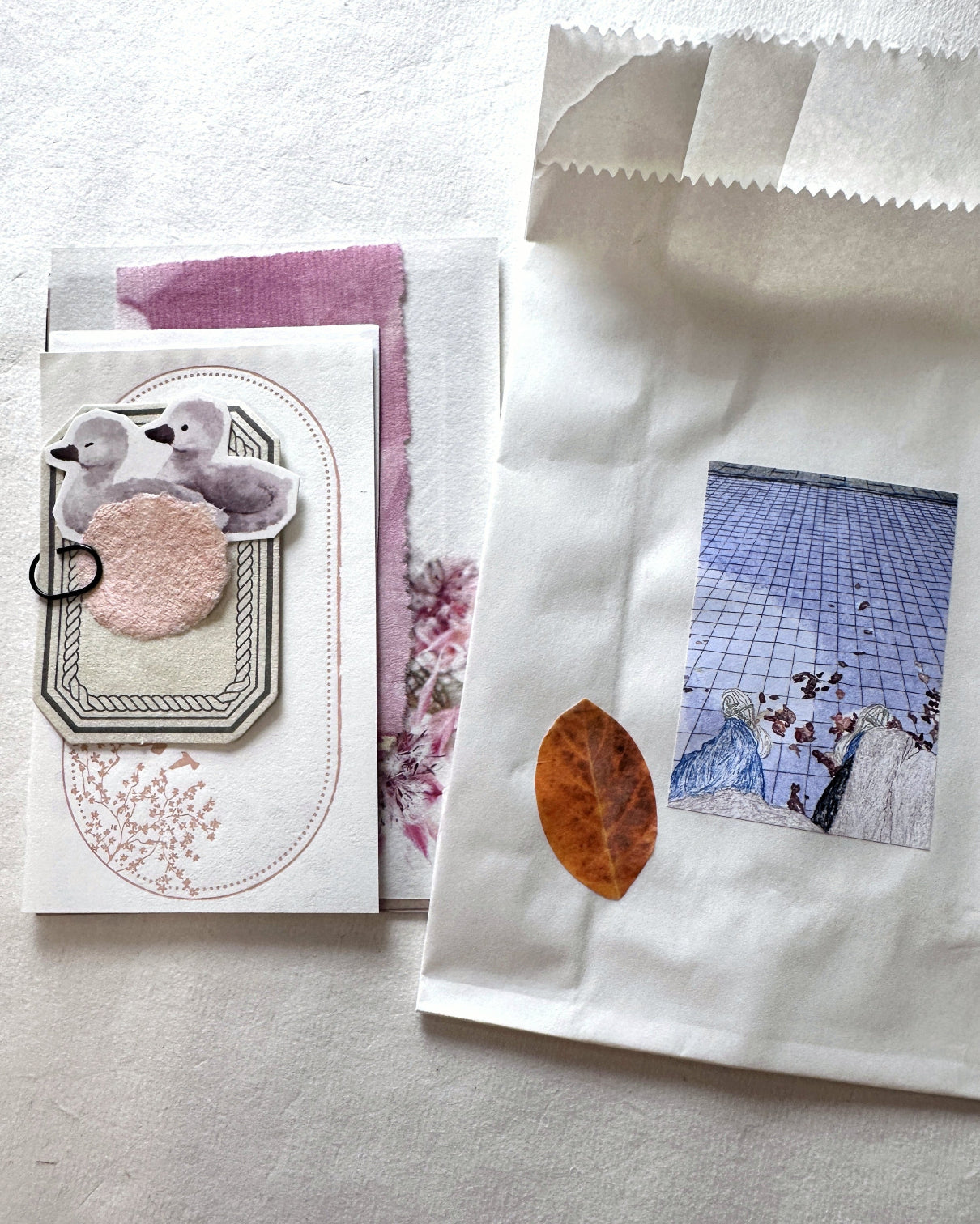 Wanle Studio - Vol. 9 Days of Living Alone kiss-cut paper tape SAMPLES