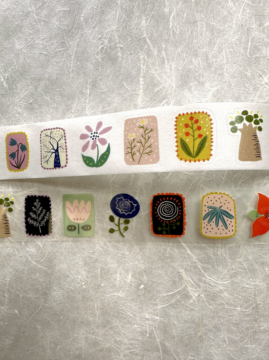 Xiyue Studio - Plants PET tape SAMPLES