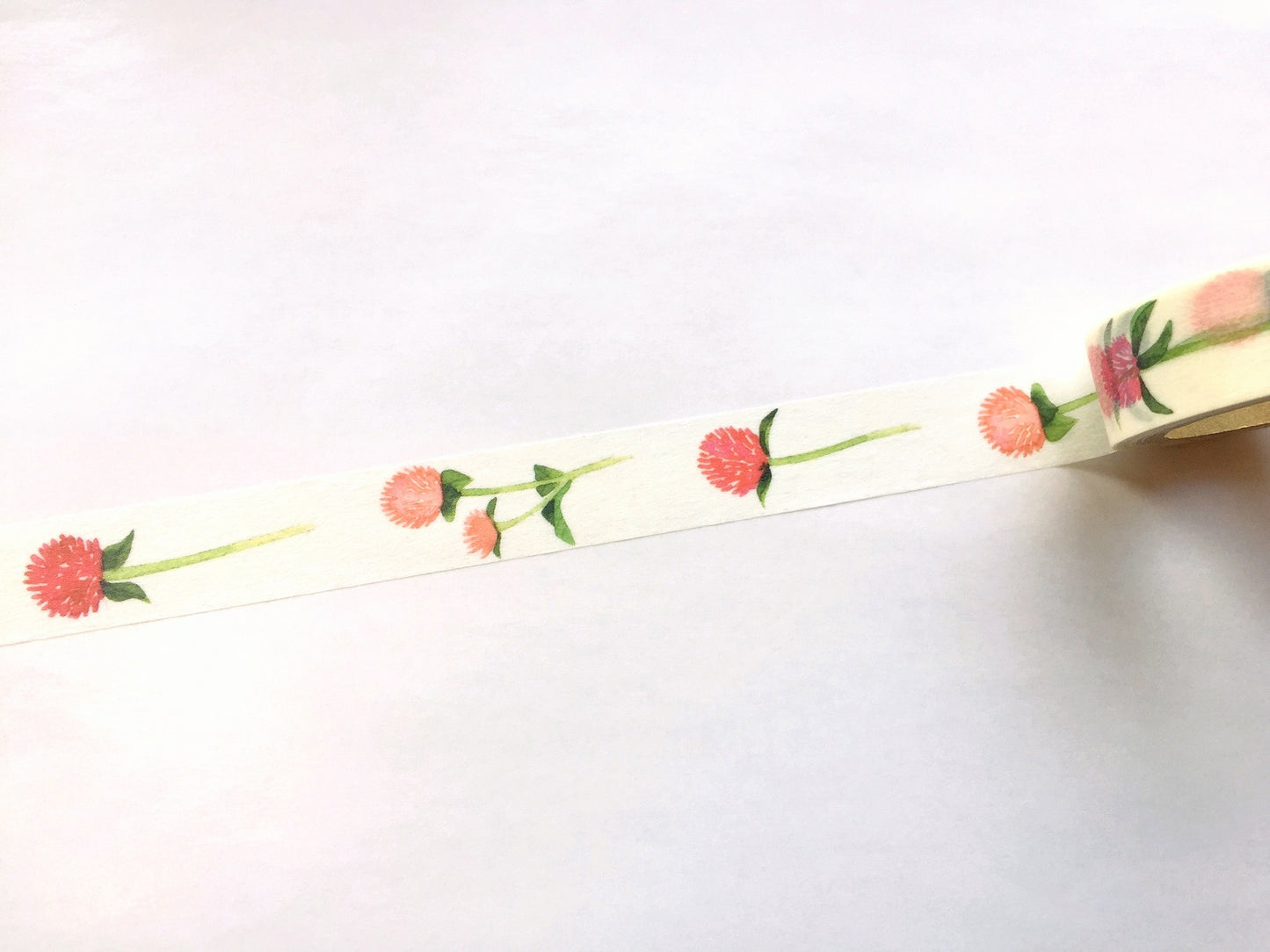 Yumi Imai - Acorn, Mulberry, and Clover botanical washi tape SAMPLES