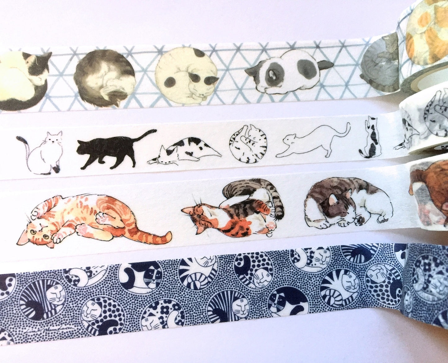 Yumi Imai - Cat washi tape SAMPLES