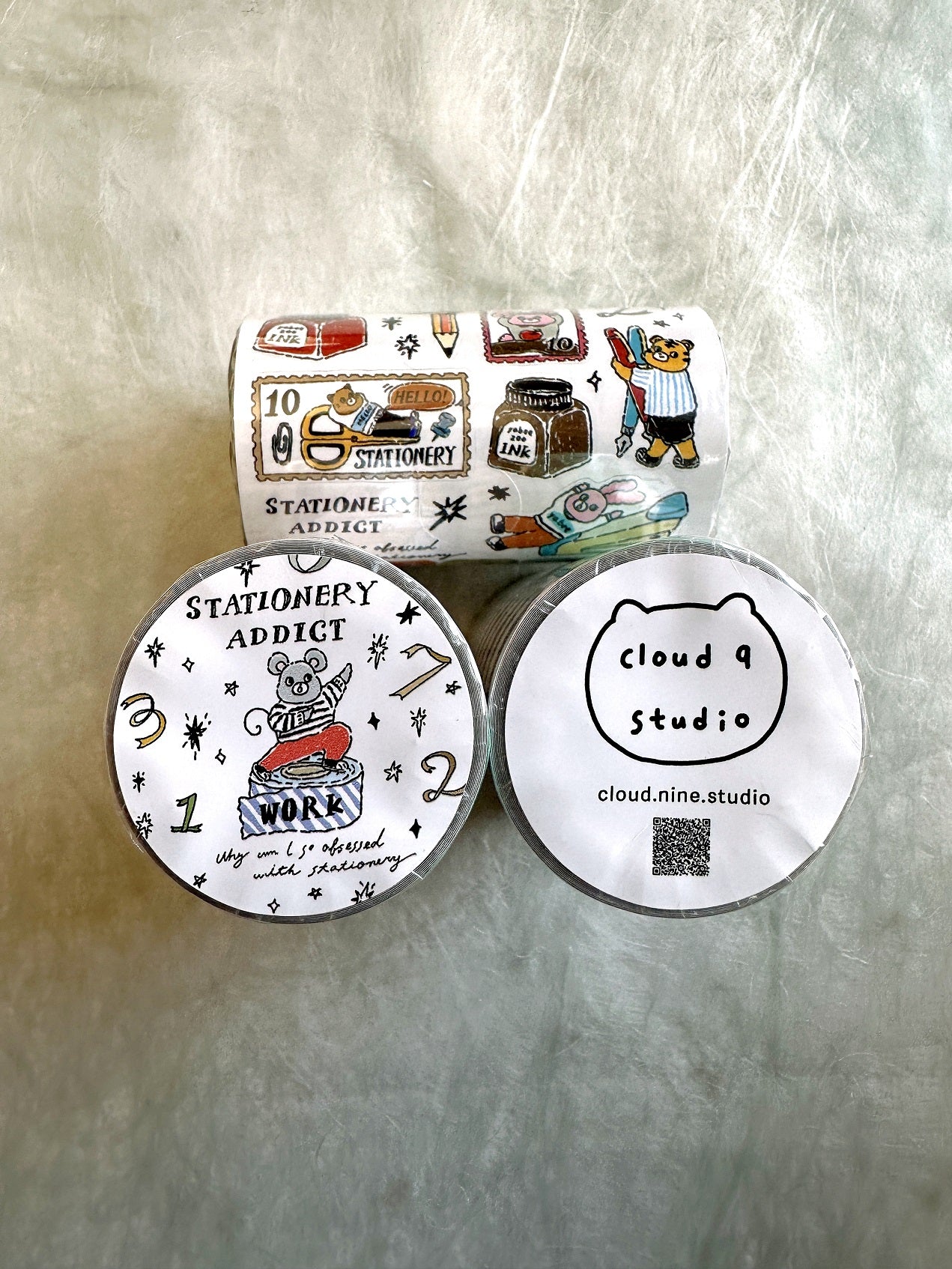Yabee Zoo - Stationery Addict sticker tape SAMPLES/ROLLS