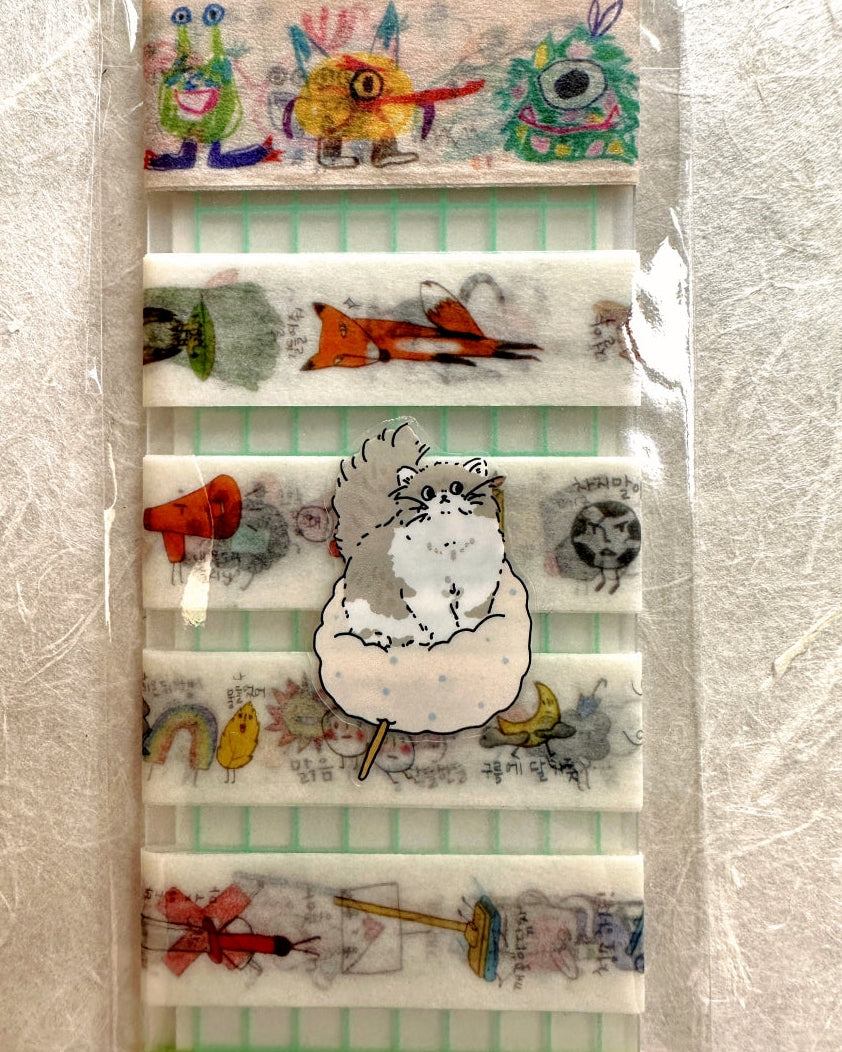 Livework - Todac Todac Korean masking tape SAMPLES