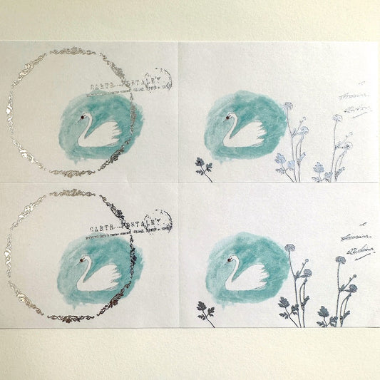 Yohaku - RH-001 Swan foil sticky roll SAMPLES