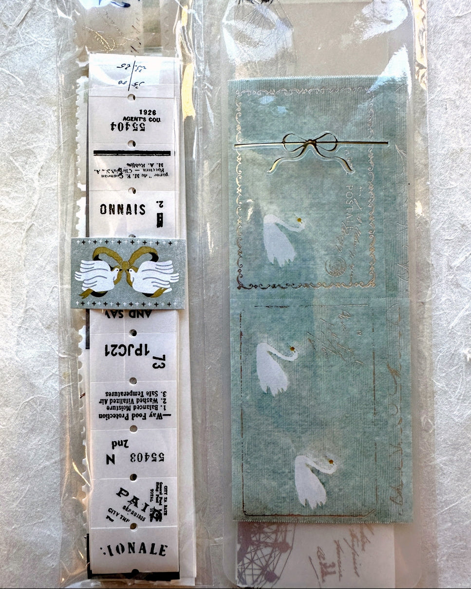 Yohaku - RH-003 Canon silver foil sticky roll SAMPLES