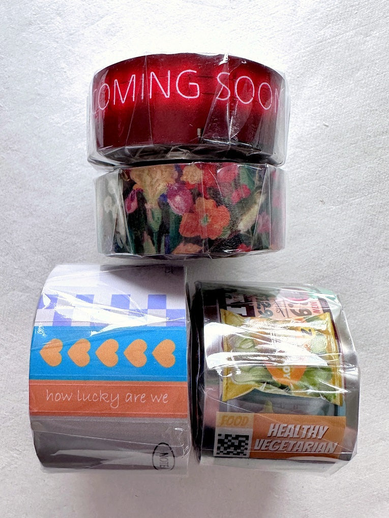 ZM.Ball - Speak Freely kiss-cut paper tape (sticky memos) SAMPLES