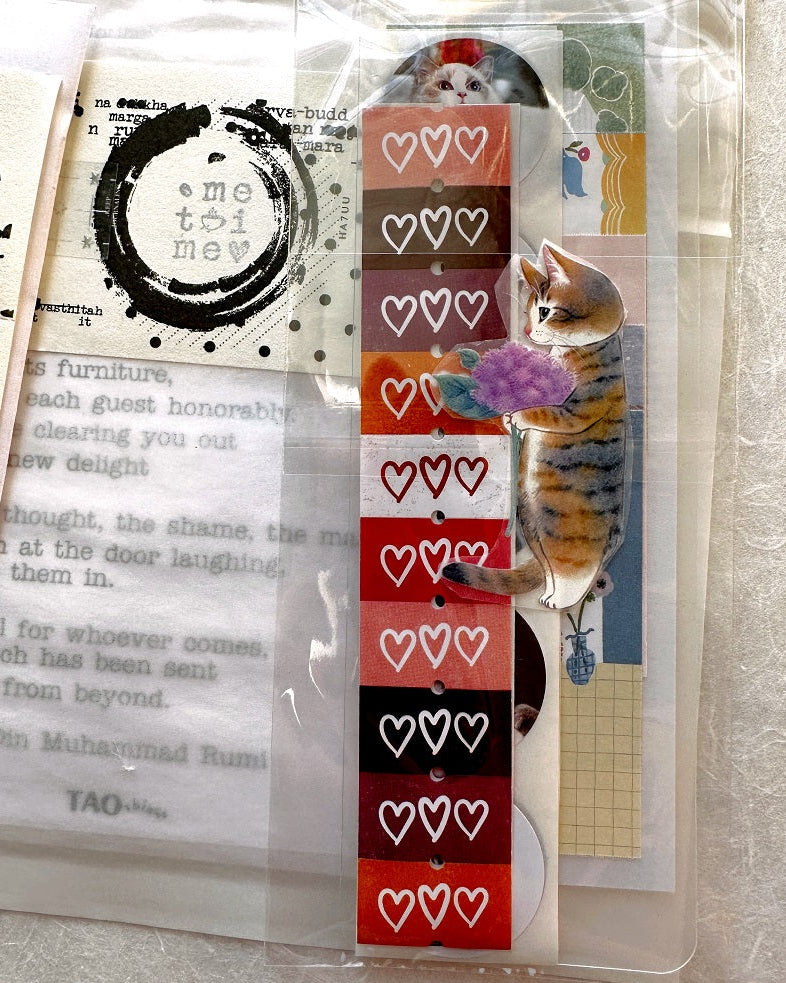 ZM.Ball - LOVE 2.0 label sticker roll SAMPLES