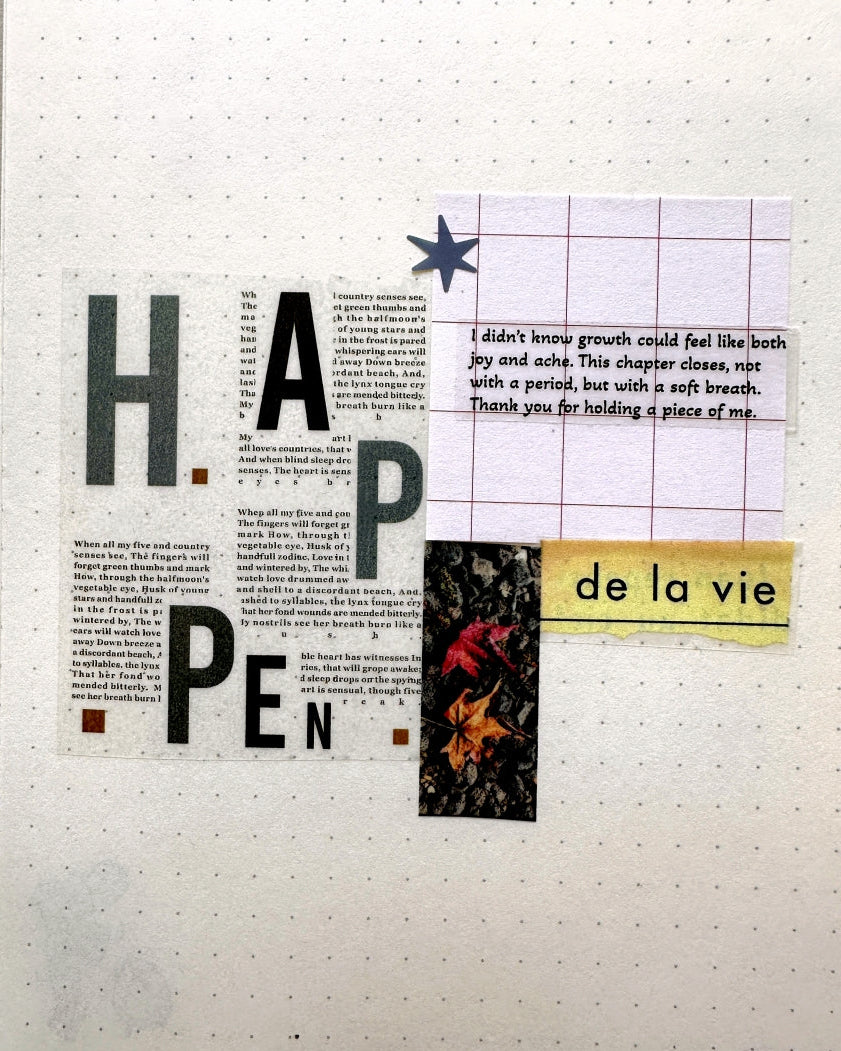 A Kind of Café - Fruity Idea Book PET tape SAMPLES