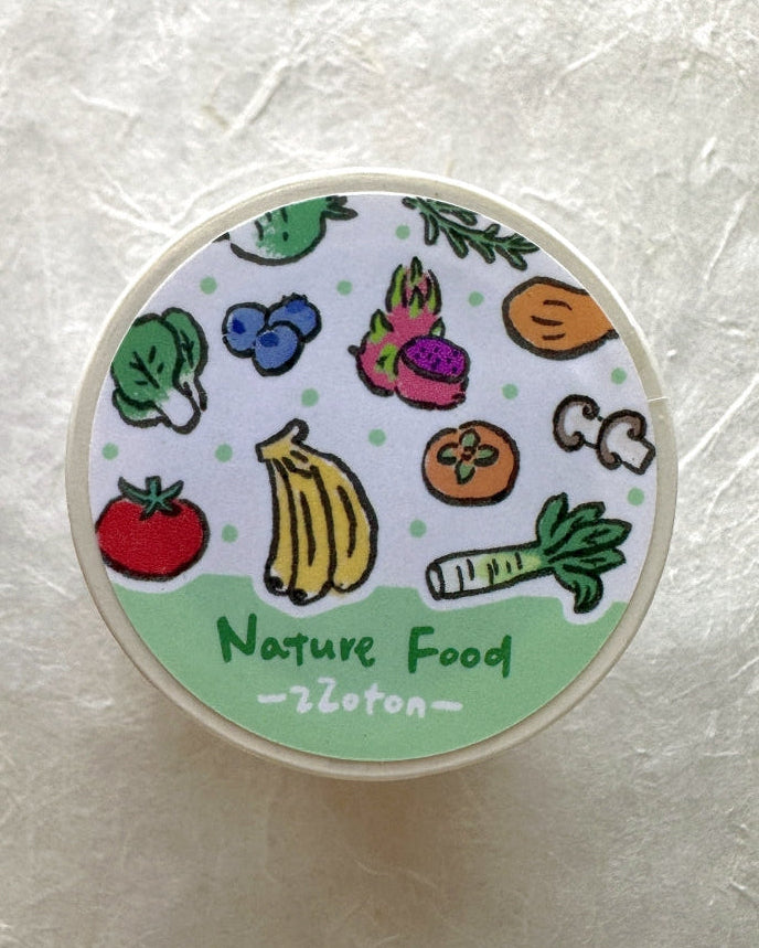 ZZoton - Nature Food kiss-cut washi tape SAMPLES