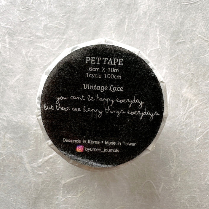 byumee - Vintage Lace PET tape SAMPLES