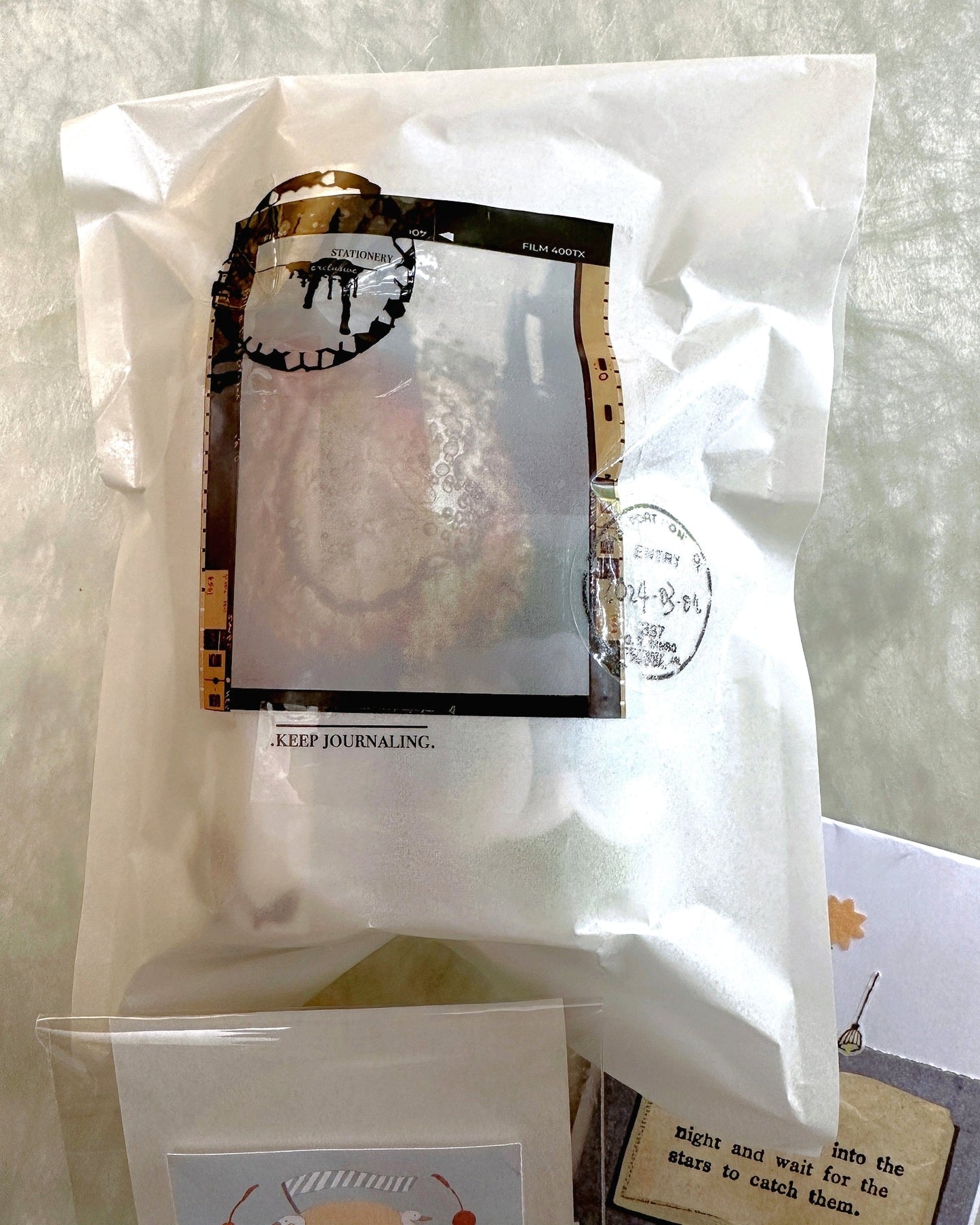 Ha7uu Studio - Stationery Addiction Wine Label PET tape SAMPLES