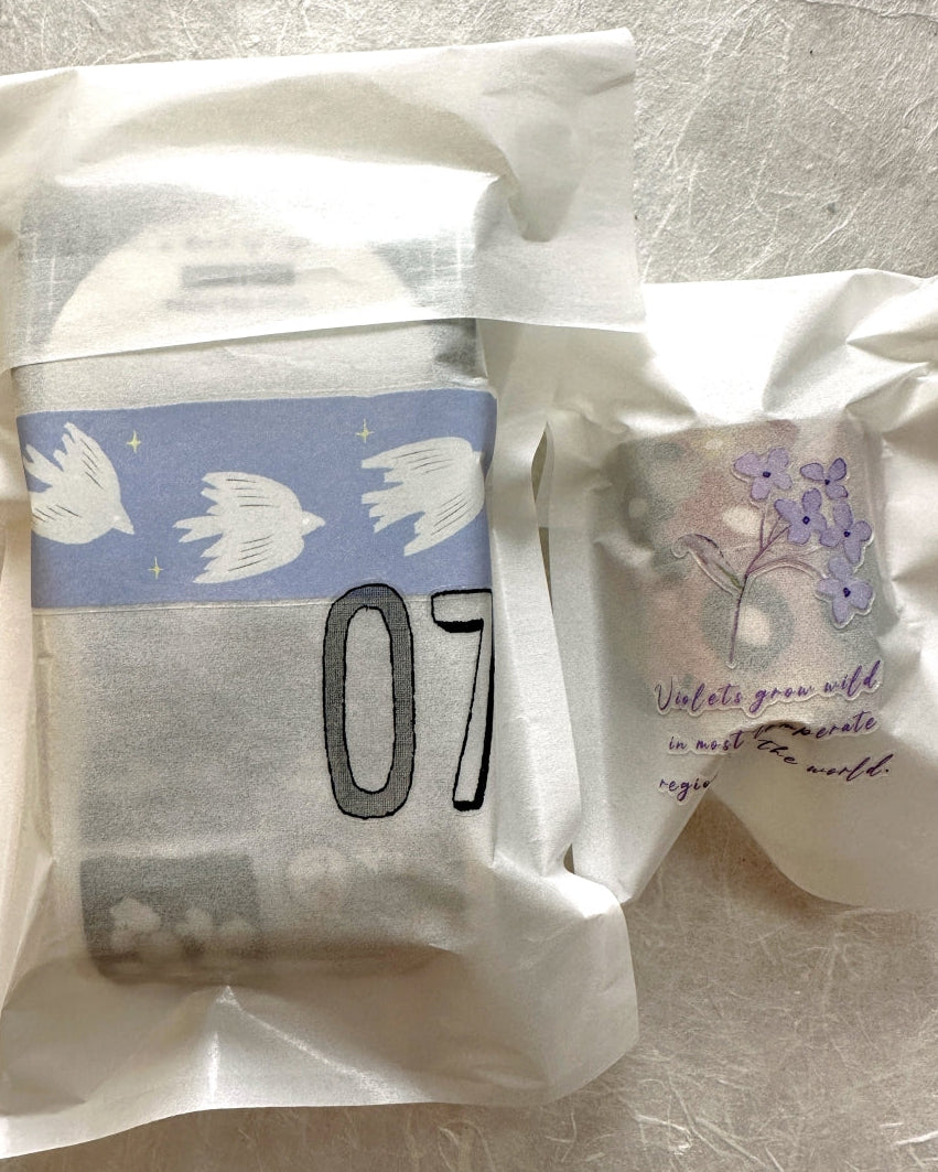 iifloccus - Flyer kiss-cut PET tape SAMPLES