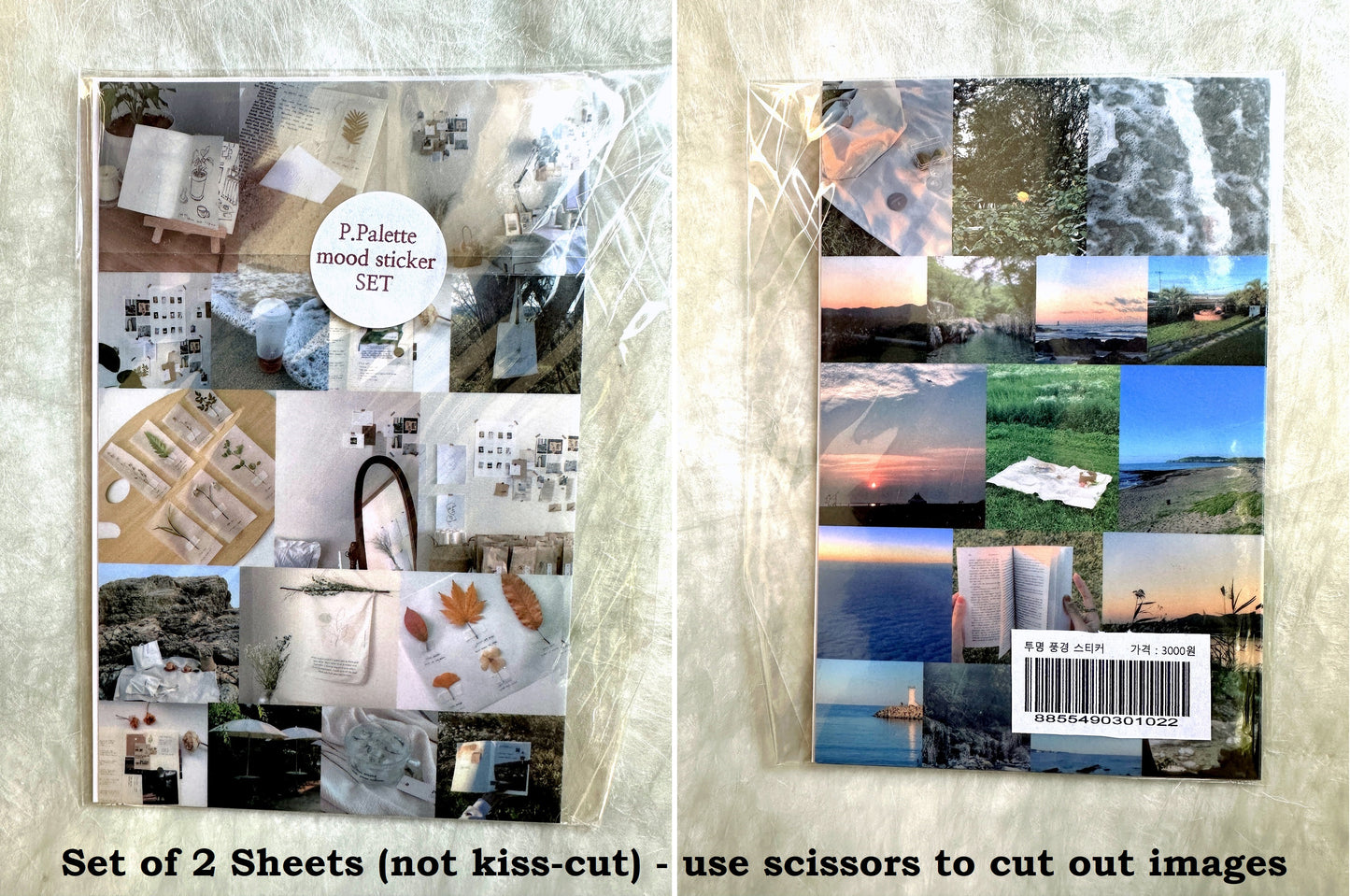 p.palette - art stickers SAMPLES