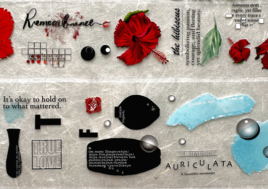 Spring into Collage with Ha7uu Studio