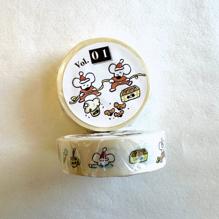 1991w2992 - Vol. 01 washi tape SAMPLES