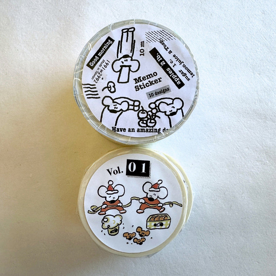 1991w2992 - Vol. 01 washi tape SAMPLES
