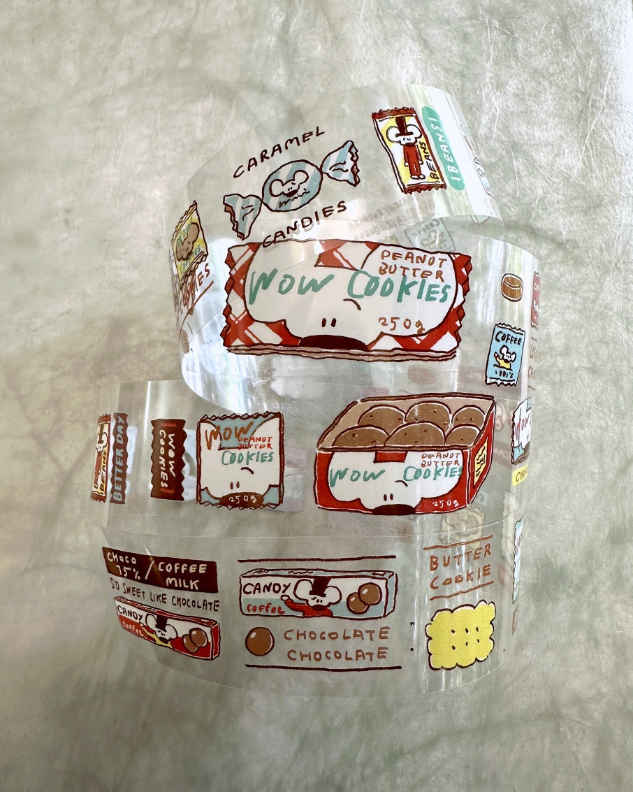 1991w2992 - Cookies PET tape SAMPLES