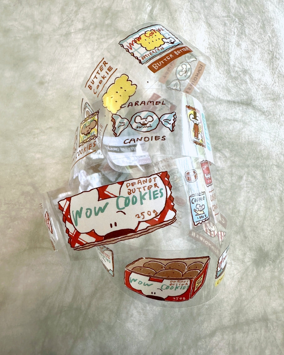 1991w2992 - Cookies PET tape SAMPLES