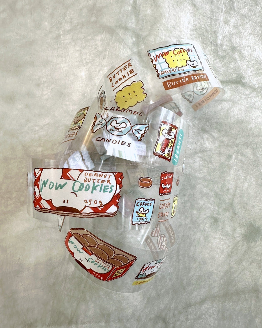 1991w2992 - Cookies PET tape SAMPLES
