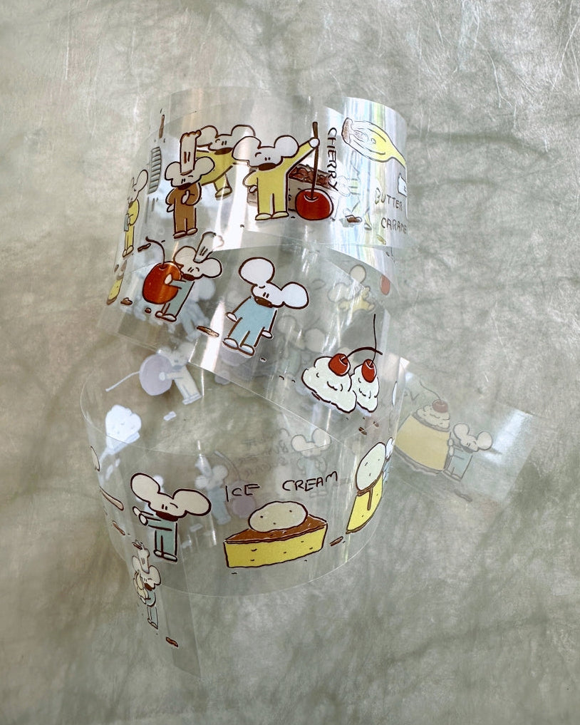 1991w2992 - Pudding Park PET tape SAMPLES
