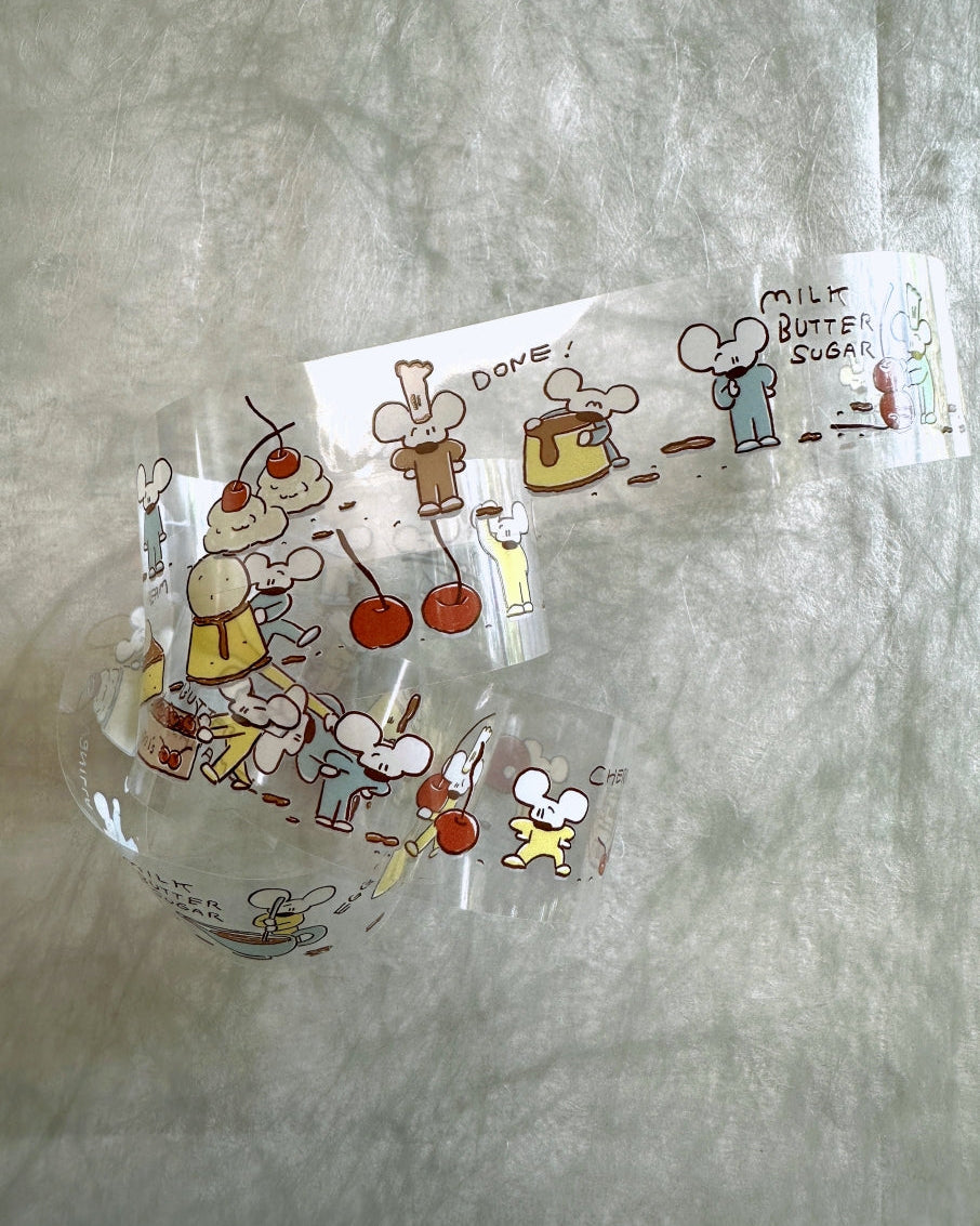 1991w2992 - Pudding Park PET tape SAMPLES