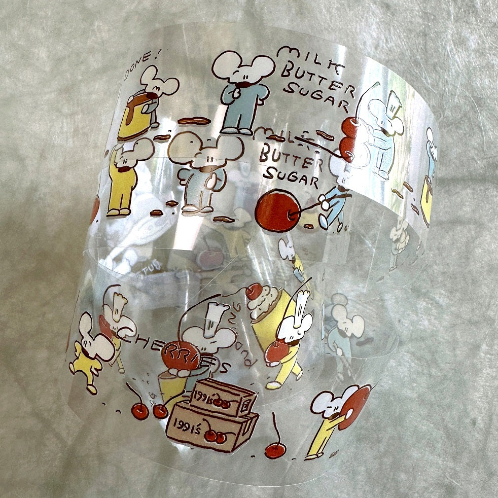 1991w2992 - Pudding Park PET tape SAMPLES