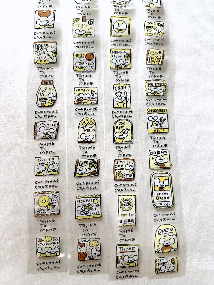 1991w2992 - Mouse Factory PET tape SAMPLES