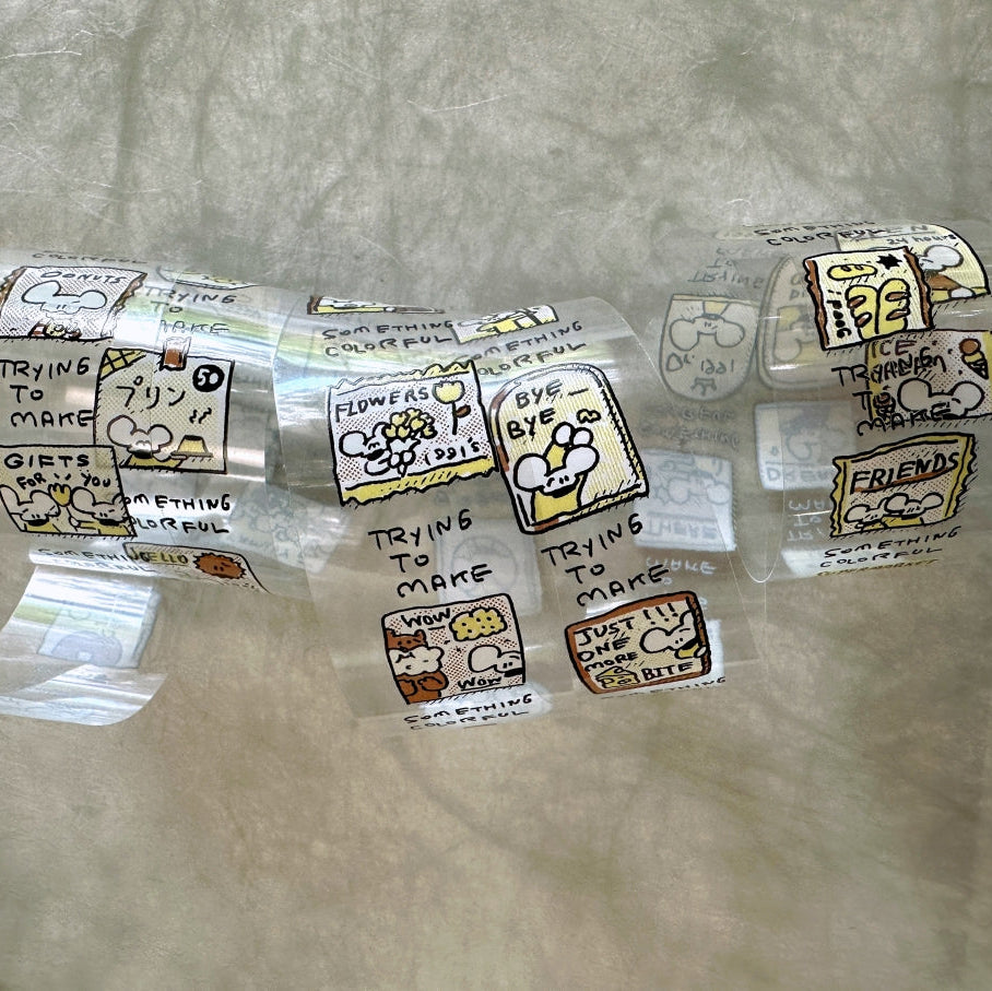 1991w2992 - Mouse Factory PET tape SAMPLES