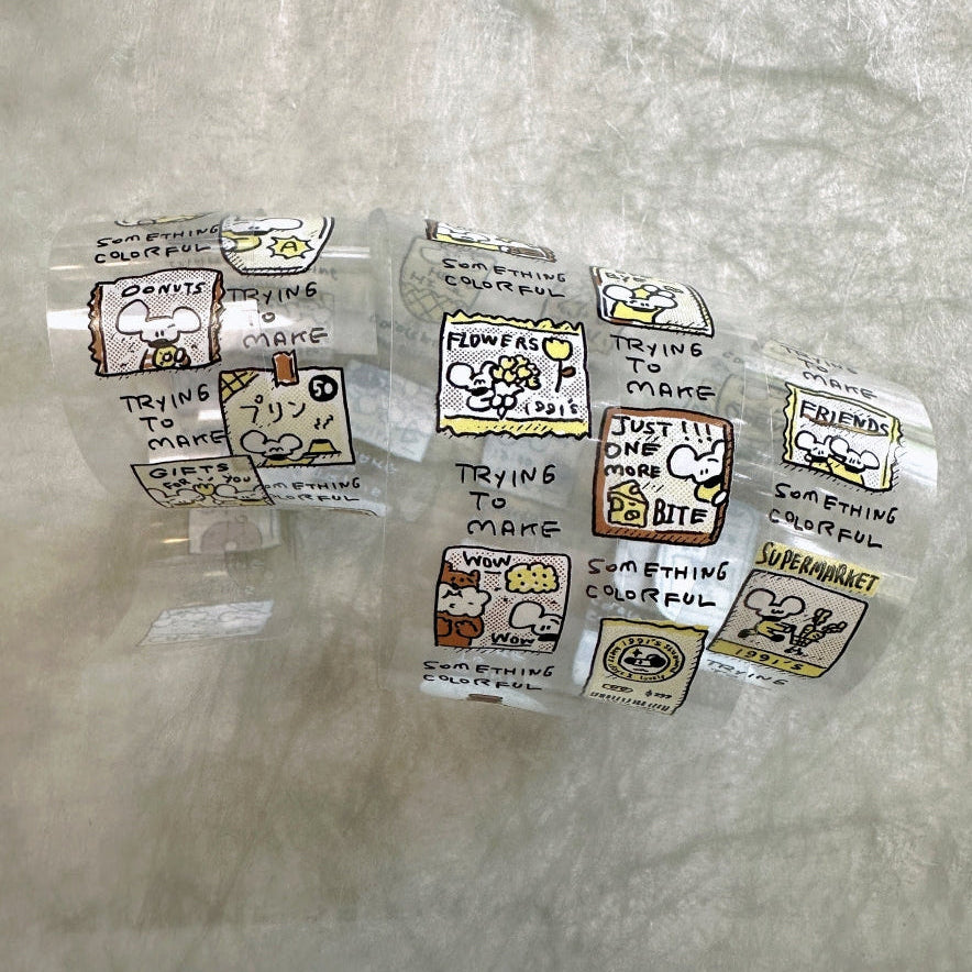 1991w2992 - Mouse Factory PET tape SAMPLES