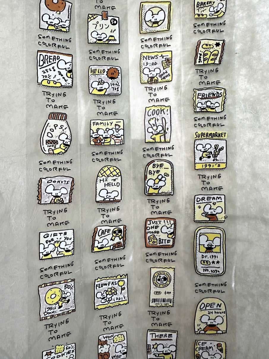 1991w2992 - Mouse Factory PET tape SAMPLES