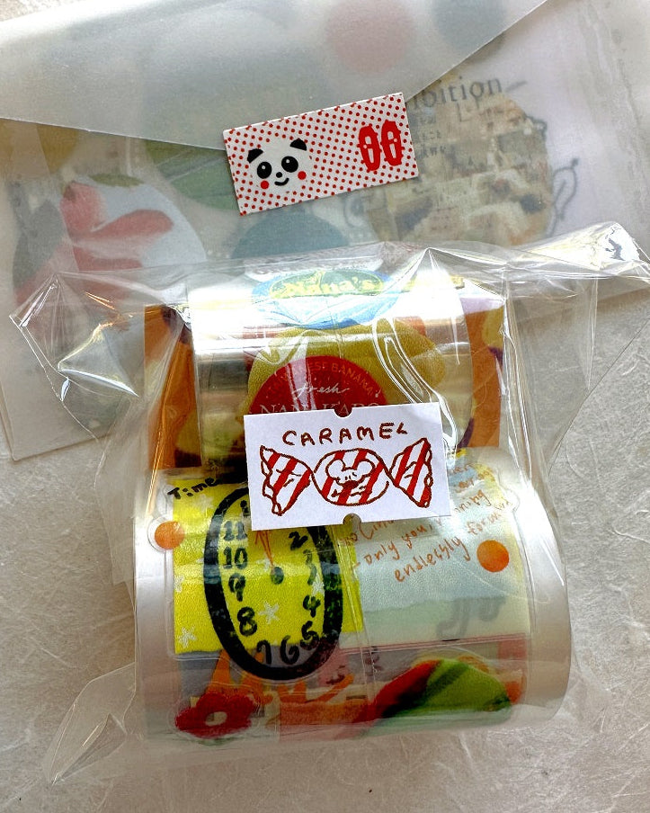 1991w2992 - Cookies label sticker roll SAMPLES
