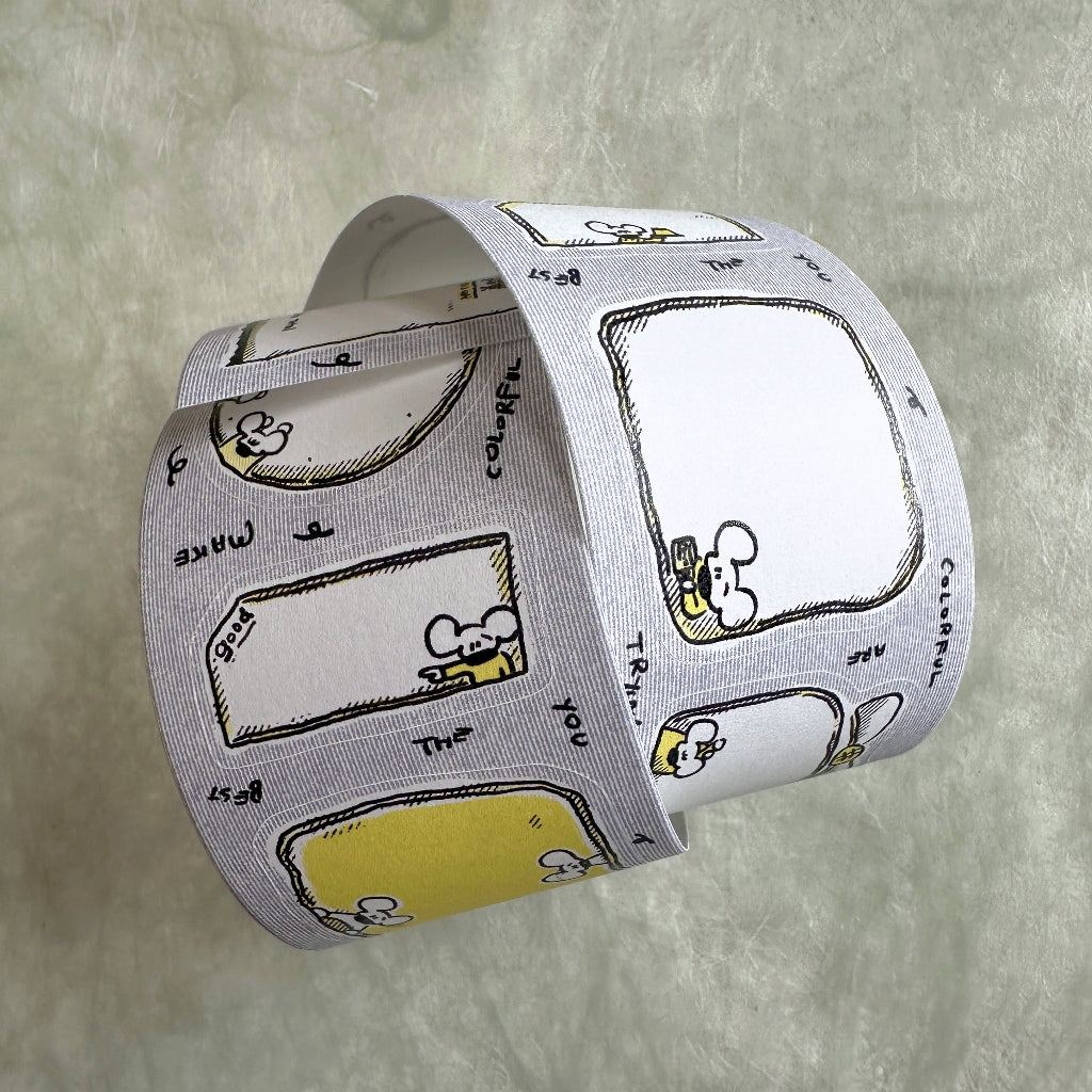 1991w2992 - Day & Night sticky memo roll SAMPLES